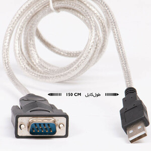 تبدیل USB2.0 به RS232 دی-نت مدل DT-441 طول 1.5 متر