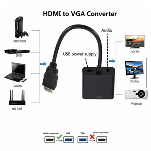 مبدل HDMI به VGA مدل 2024