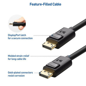 کابل Display Port دیتالایف مدل DP-16295 طول 1.5 متر