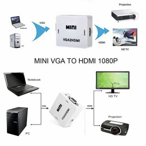 مبدل VGA به HD-MI مدل MINI HD