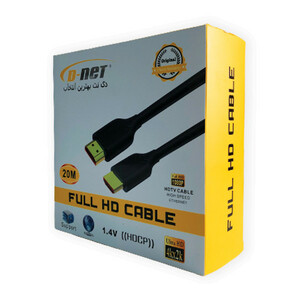 کابل HDMI دی نت مدل 1.4 VER طول 20 متر