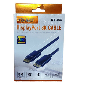 کابل تبدیل DisplayPort دی نت مدل DT_4O5_8K طول 1.5 متر