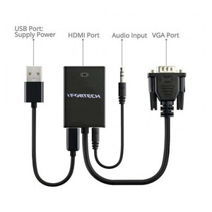 مبدل VGA به HDMI آی فورتچ مدل 0025