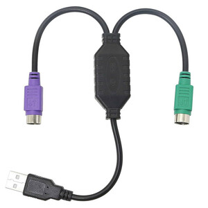 مبدل PS2 به USB جینروس مدل 22