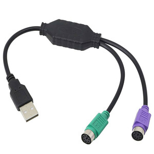 مبدل PS2 به USB جینروس مدل 22