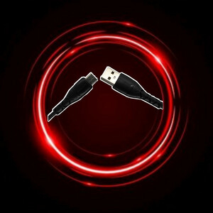 کابل تبدیل USB به USB-C کلومن مدل kd-02 طول 1 متر