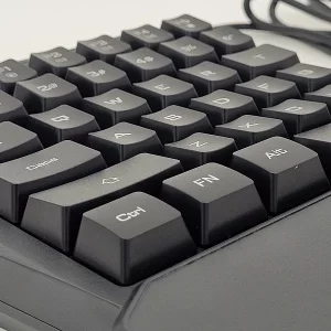 کیبورد گیمینگ ایلون مدل GK104، سوییچ ممبران، Tenkeyless، نورپردازی LED RGB