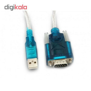 کابل تبدیل USB به RS232 مدل RS02 طول 0.8 متر
