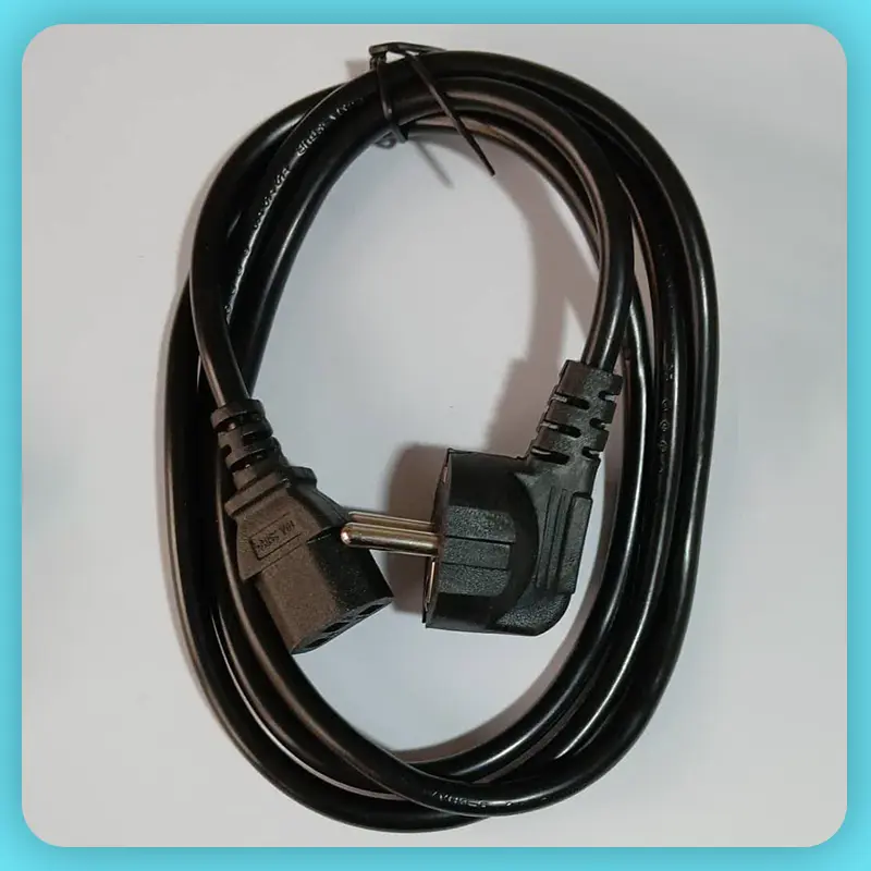 کابل برق 1/5 متری ضخیم مارک orange مخصوص پرینتر و کیس کامپیوتر