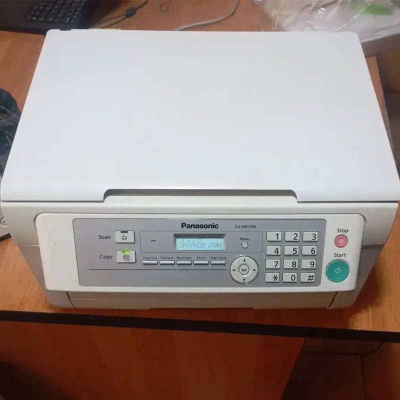 پرینتر لیزری سه کاره panasonic 1900 با گارانتی