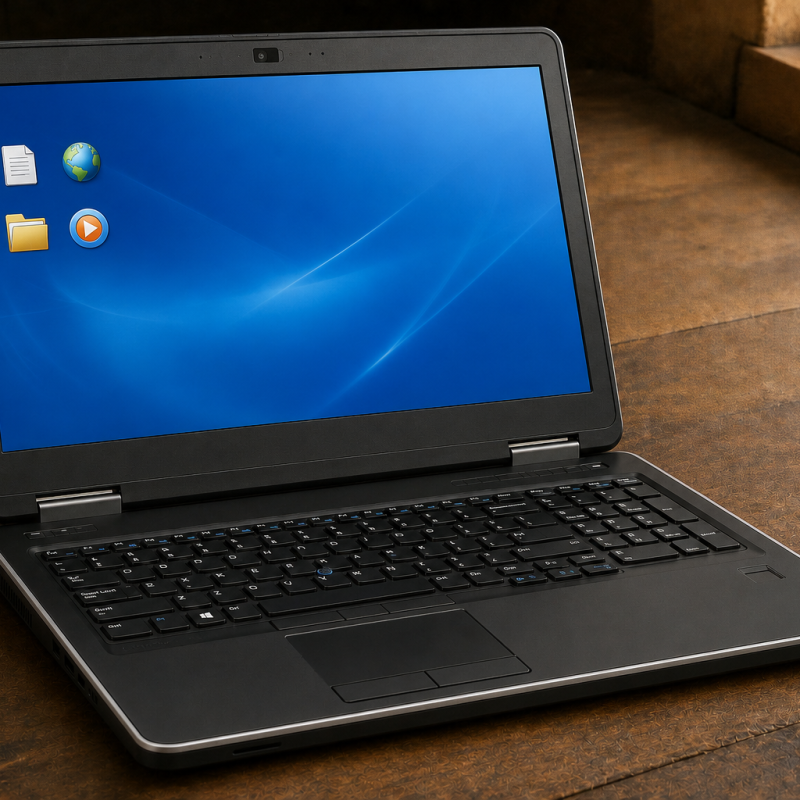 لپ تاپ دل  Dell Latitude E6540 استوک   Core i7 با رم 8GB و SSD 256GB