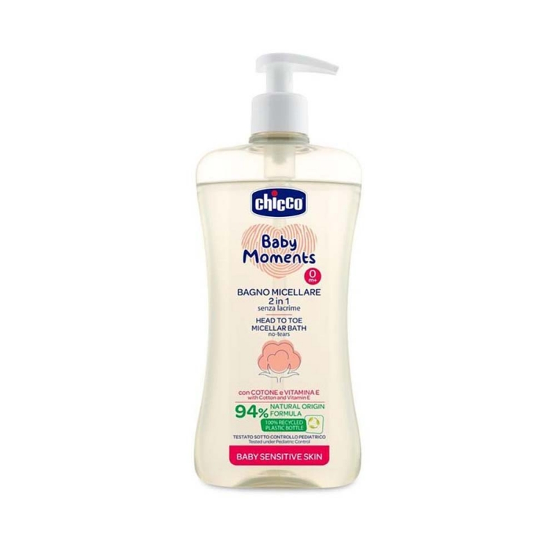 شامپو سر و بدن میسلار چیکو Chicco حجم 500 میل