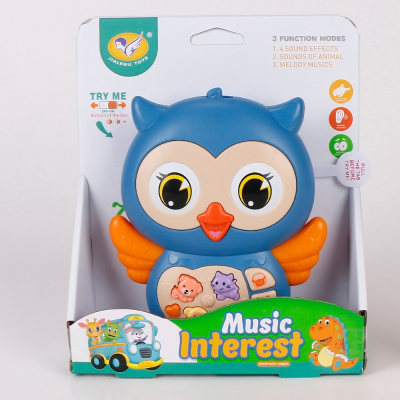 اسباب بازی جغد موزیکال Jialegu toys کد 101-855