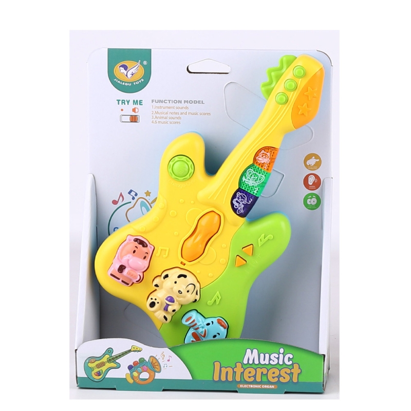 اسباب بازی موزیکال گیتار Jialegu کد 34-855