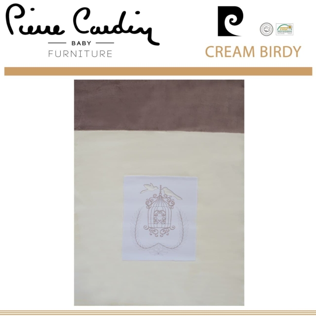 فرش اتاق کودک Cream Birdy