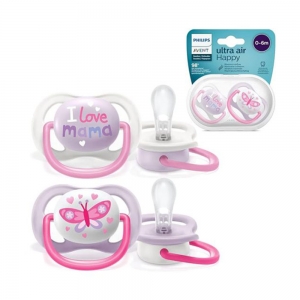 پستانک دوعددی 0-6 ماه اونت Avent