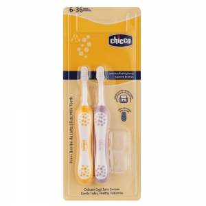 مسواک 6 تا 36 ماه چیکو Chicco دوعددی