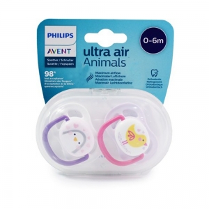 پستانک دوعددی 0-6 ماه اونت Avent