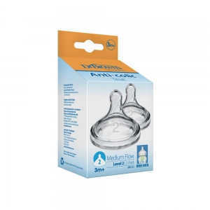 سرشیشه پهن +3 ماه Dr Browns Level 2