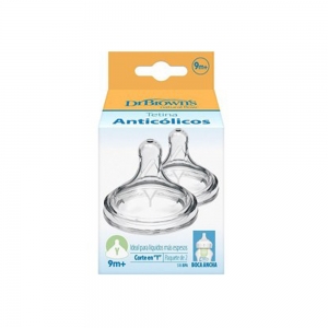 سرشیشه پهن +9 ماه Dr Browns Level 4