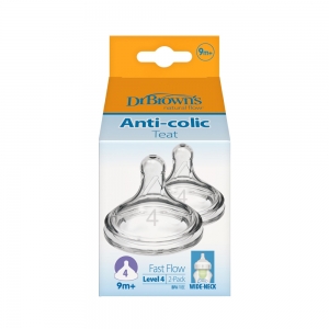 سرشیشه پهن +9 ماه Dr Browns Level 4