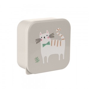 ظرف غذا 4 عددی کیکابو مدل Kitty cat