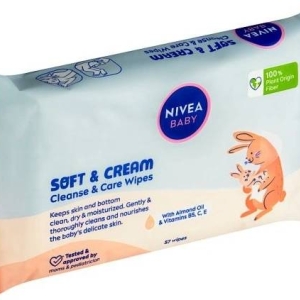 دستمال مرطوب کودک  57 عددی نیوآ  NIVEA
