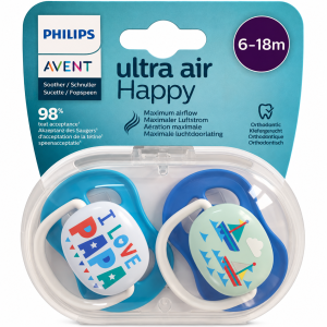 پستانک 6-18 ماه Ultra air Avent