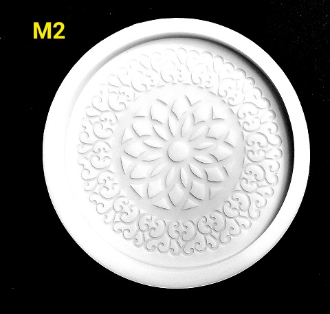 قالب سیلیکونی رزین طرح ماندلا کد  m2