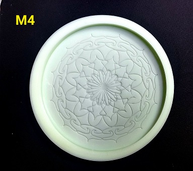 قالب سیلیکونی رزین طرح ماندلا کد  m4