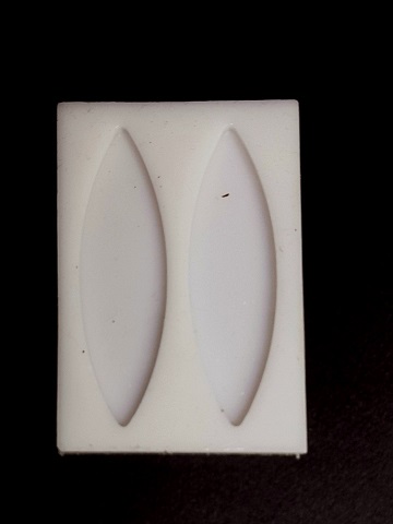 قالب سیلیکونی رزین گلسر دوتایی  چشمی