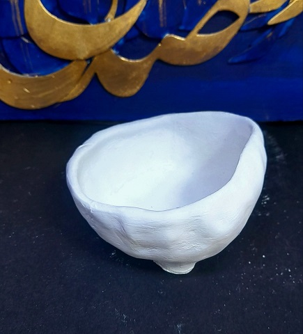 کاسه دفرمه طرح دریا