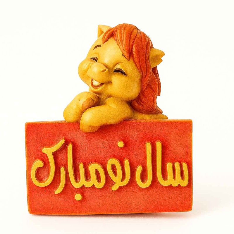 قالب سیلیکونی سنگ مصنوعی اسب سال نو مبارک