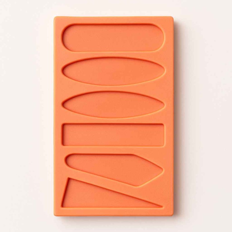 قالب سیلیکونی رزین گلسر 6 تایی متنوع