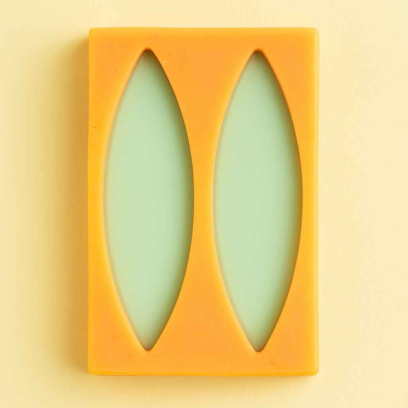 قالب سیلیکونی رزین گلسر دوتایی  چشمی