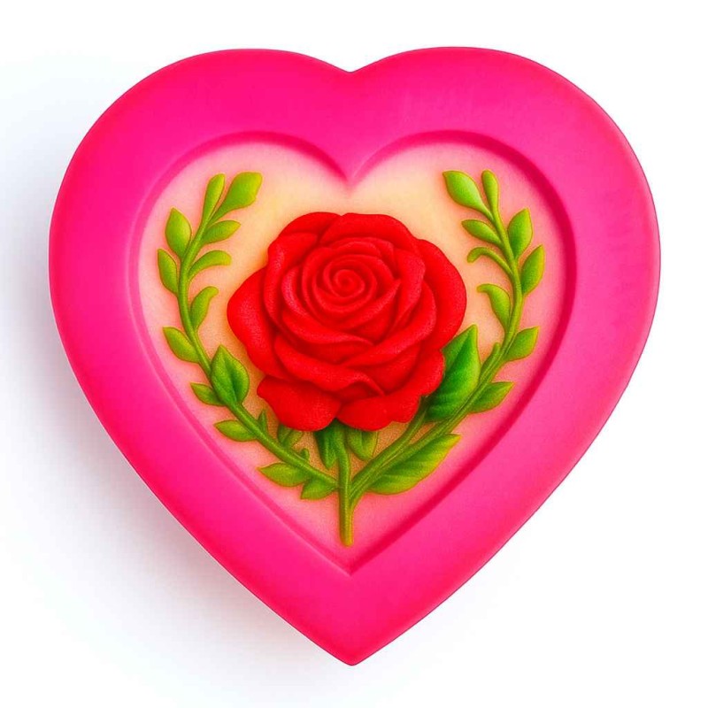 قالب قلب فانتزی طرح مرجان