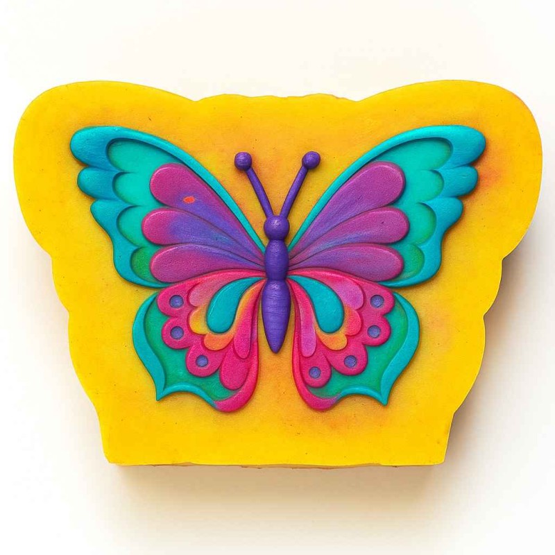 قالب پروانه فانتزی طرح نازنین