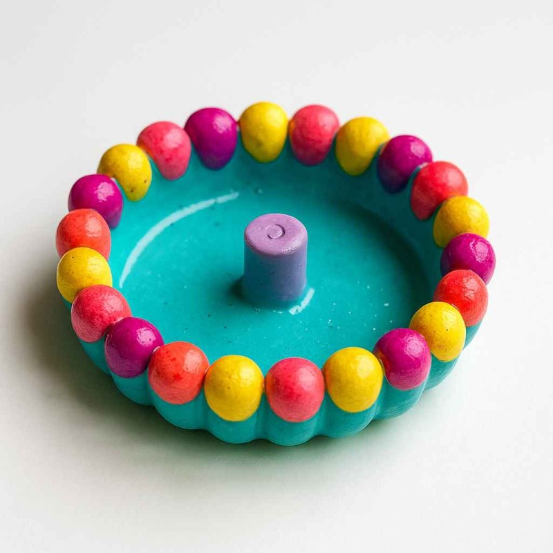 قالب سیلیکونی  جا عودی طرح نرده