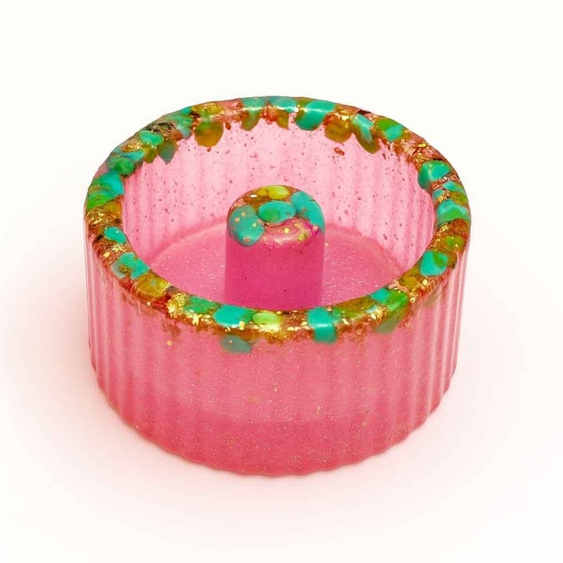 قالب سیلیکونی جاعودی گرد مراکشی مخصوص رزین و سنگ مصنوعی