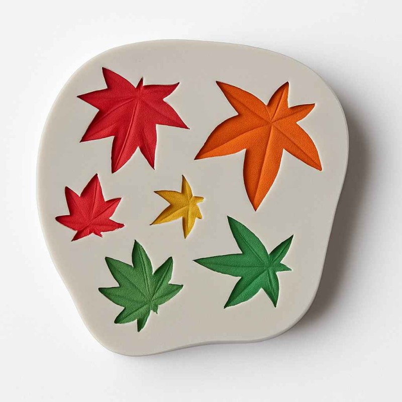 قالب سیلیکونی برگ کاج  ریز  مخصوص  زیور لات