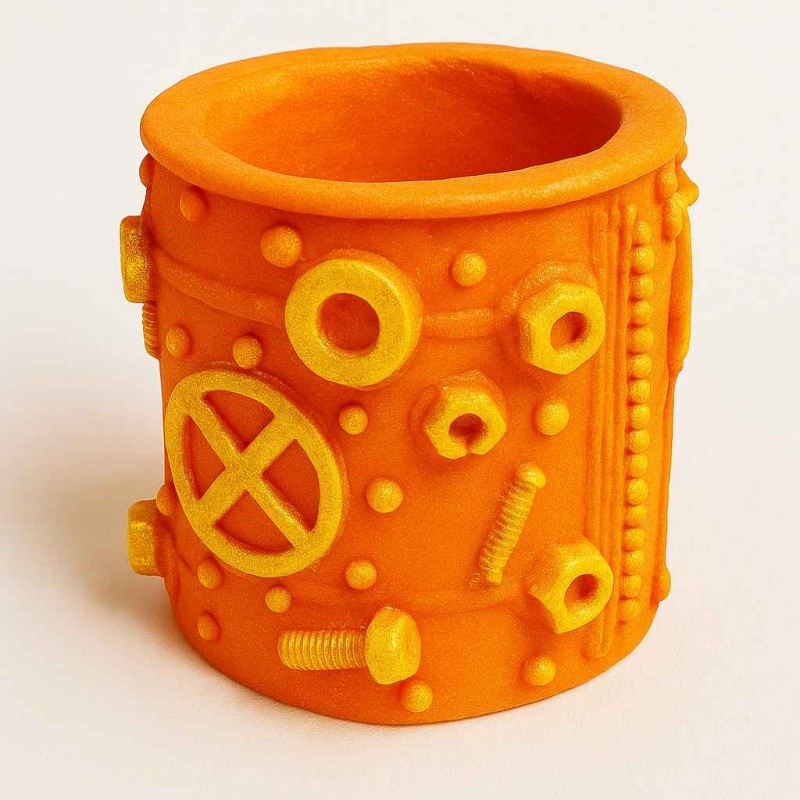 قالب سیلیکونی  گلدان بزرگ  طرح ابزار