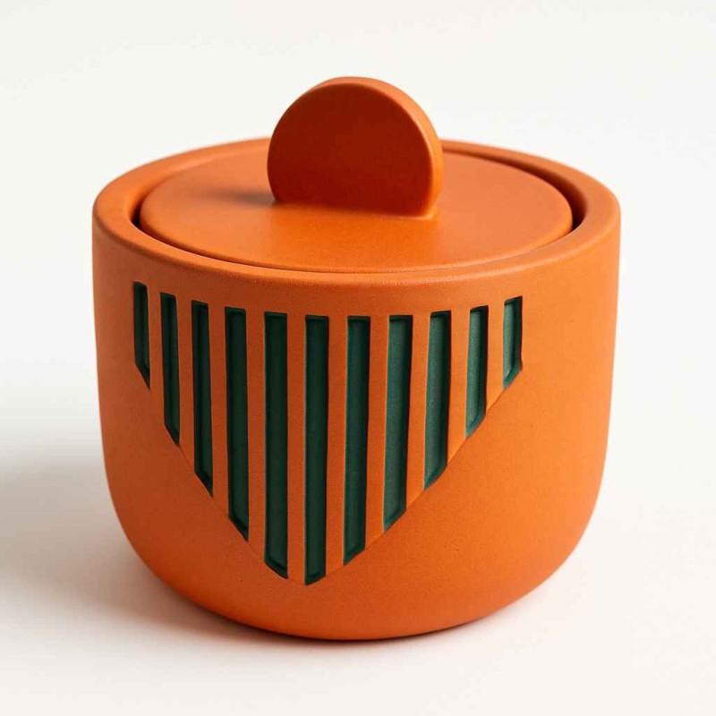 قالب سیلیکونی  'سنگ مصنوعی جا ادویه (بانکه) گرد رنگین کمان