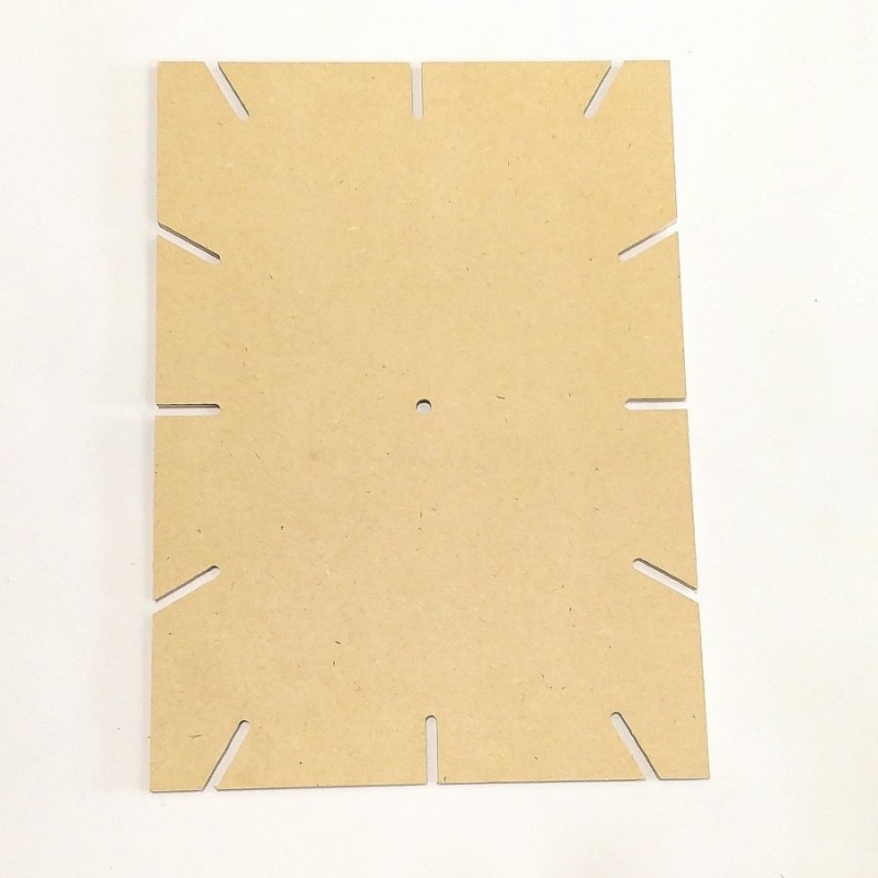 ساعت گربه ای کد 111 چوب شیراز MDF خام