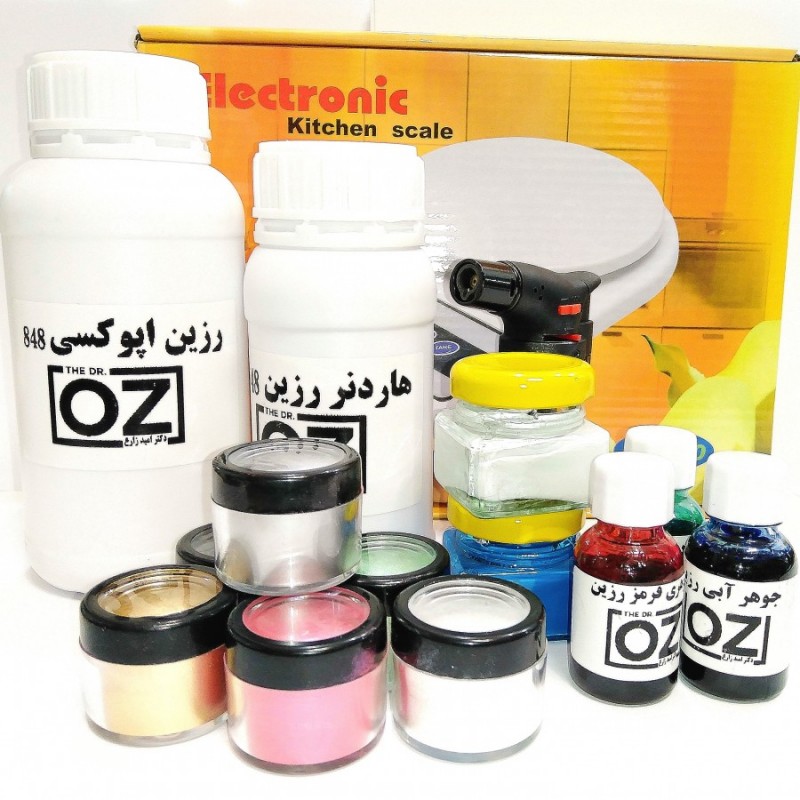 بسته ی شروع بکار با رزین مناسب برای شروع آموزش