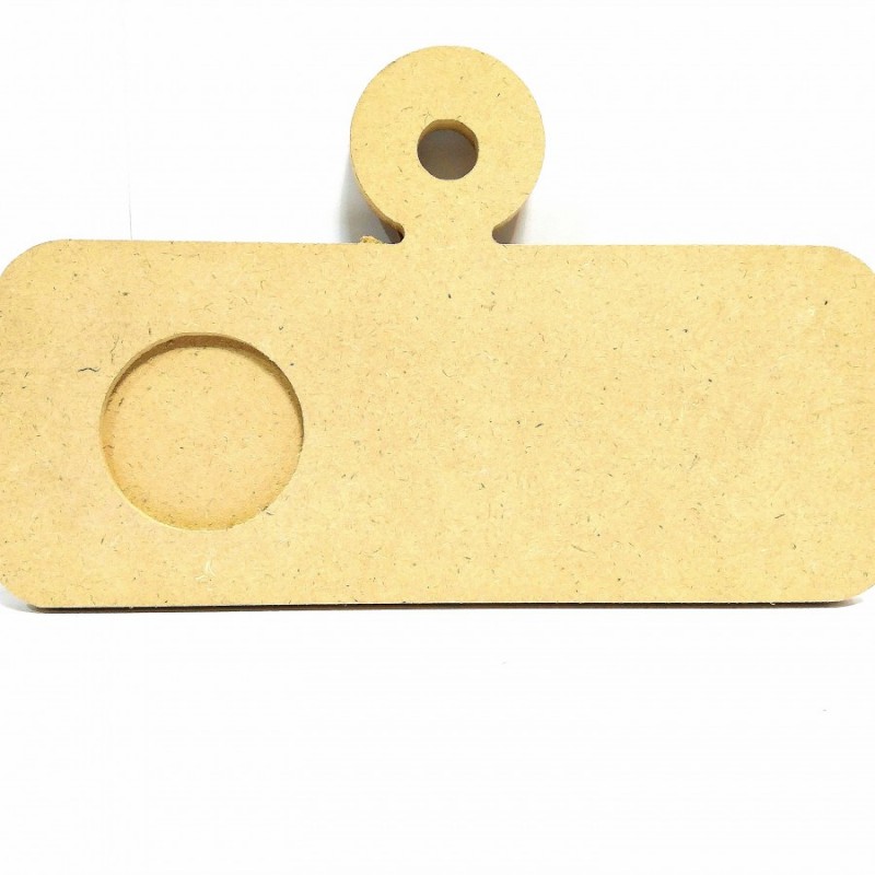 تخته سرو با جای قهوه کد 406 چوب شیراز MDF خام