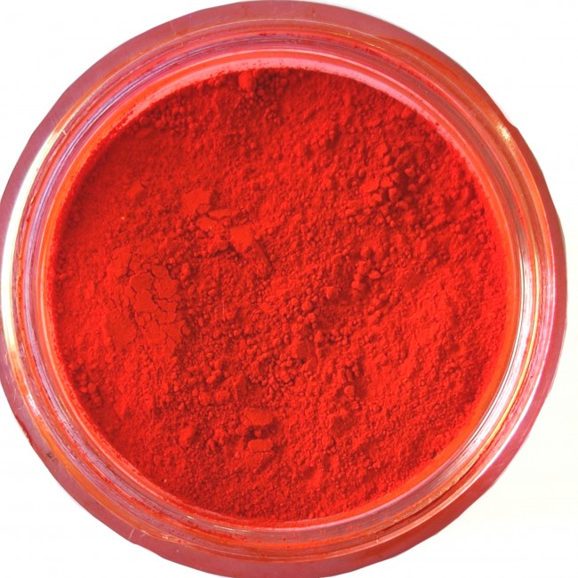 پودری پیگمنت اپوکسی رنگ قرمز روشن معدنی کد 109