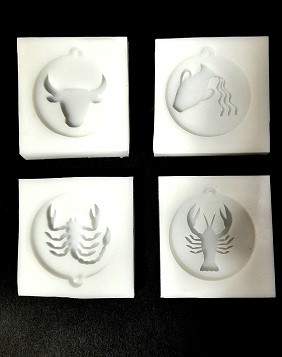 قالب سیلیکونی  نماد های ماه تولد