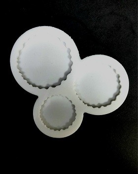 قالب سیلیکونی  دایره دالبری ( گیفت ) 3 تایی