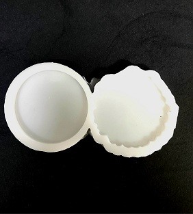 قالب سیلیکونی دایره ( گیفت ) زیور لات 3 سانتی