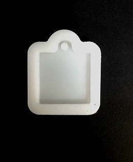 قالب سیلیکونی مربع  پلاک موتور مخصوص  زیور لات